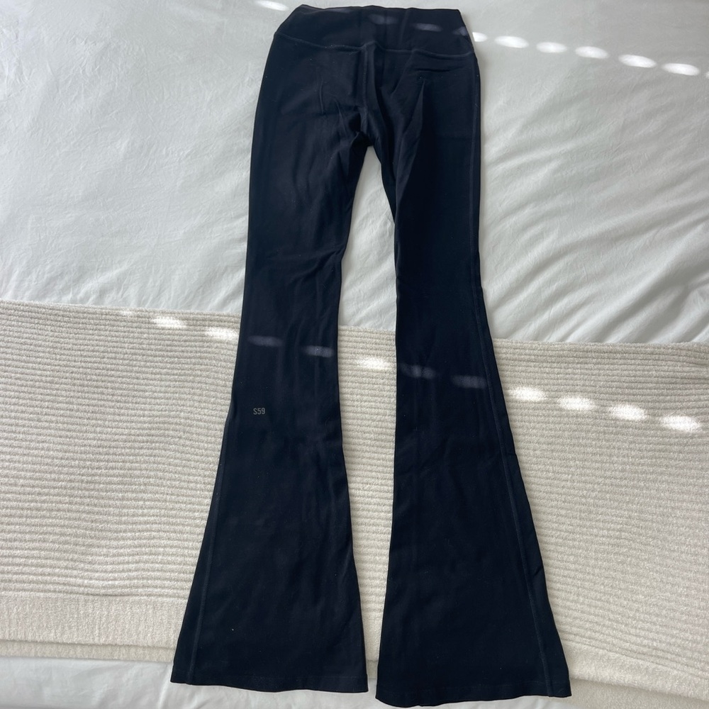 Splits59 Raquel High Waist Black Flared Leggings